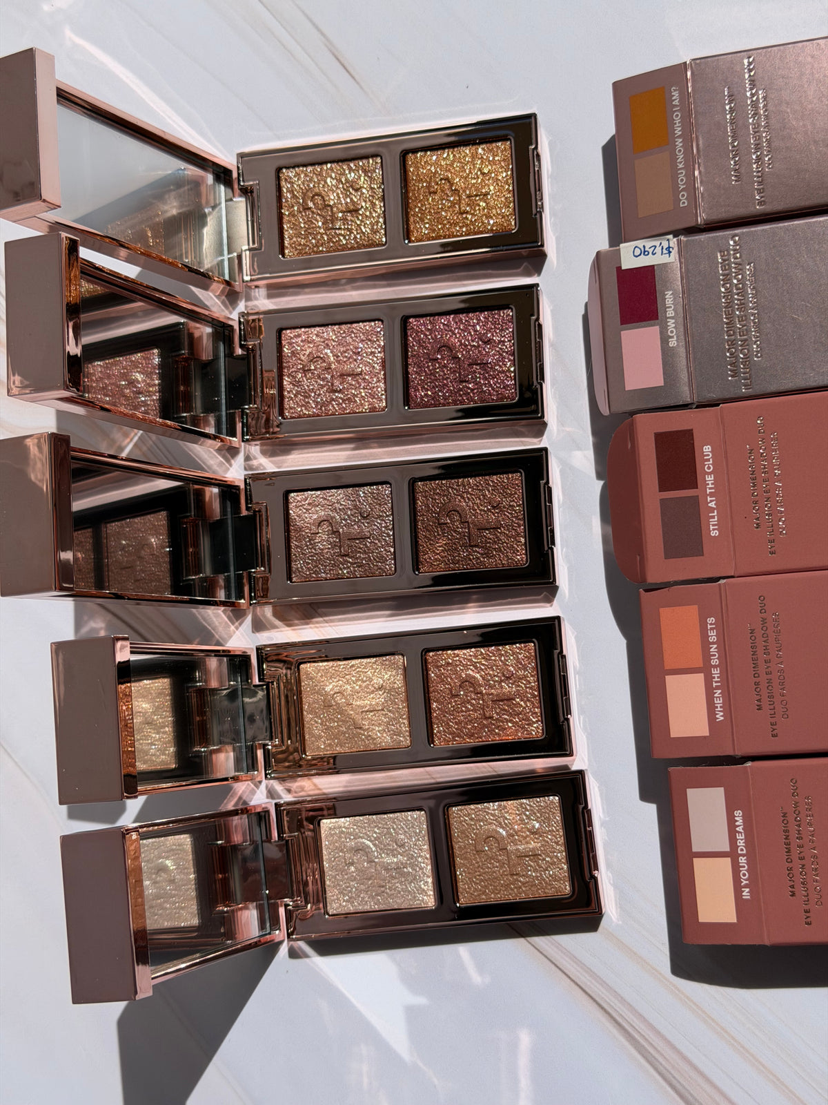 PATRICK TA- Major Dimension Eye Illusion Eyeshadow Duo- When the sun sets