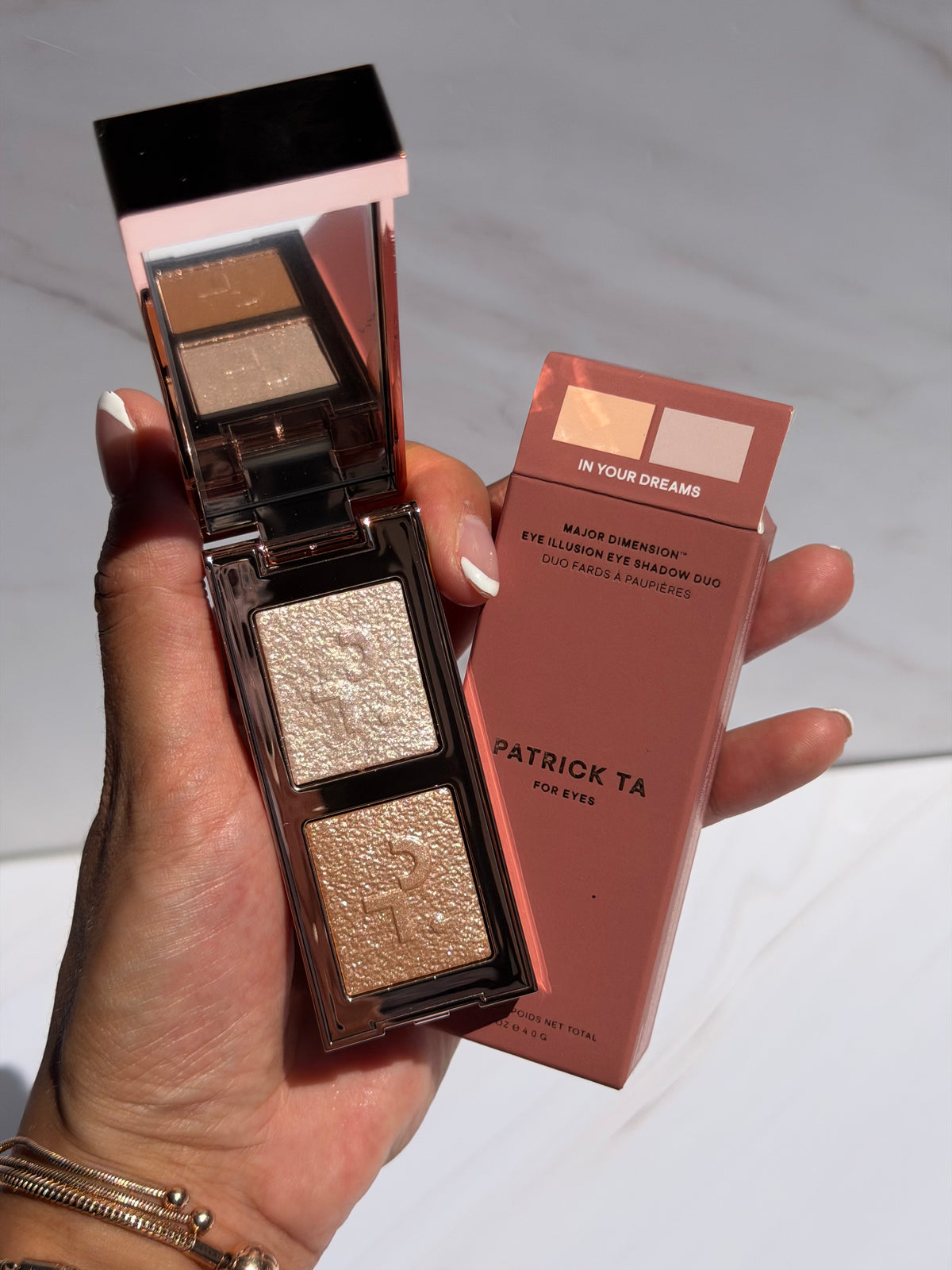 PATRICK TA-Major Dimension Eye Illusion Eyeshadow Duo Tono- In Your Dreams