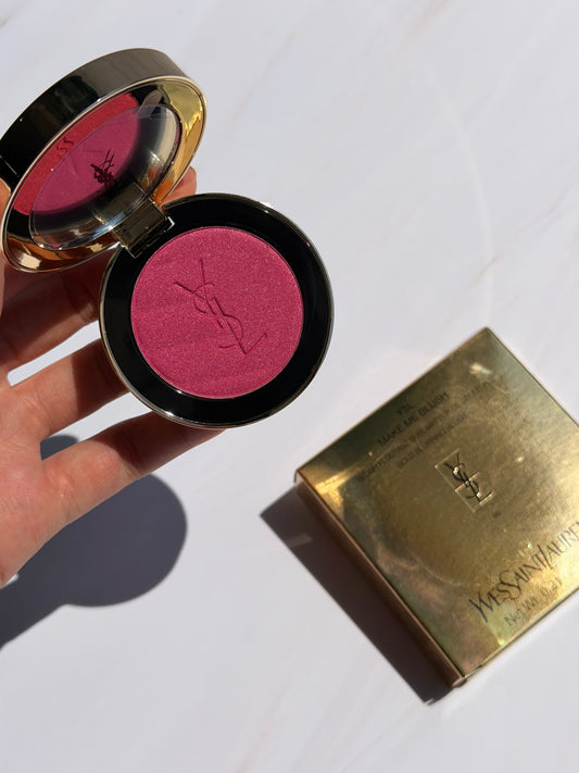 Make me Blush 24H Biuldable Blurring Powder Blush YSL- 66 FUCHSIA FIZZ