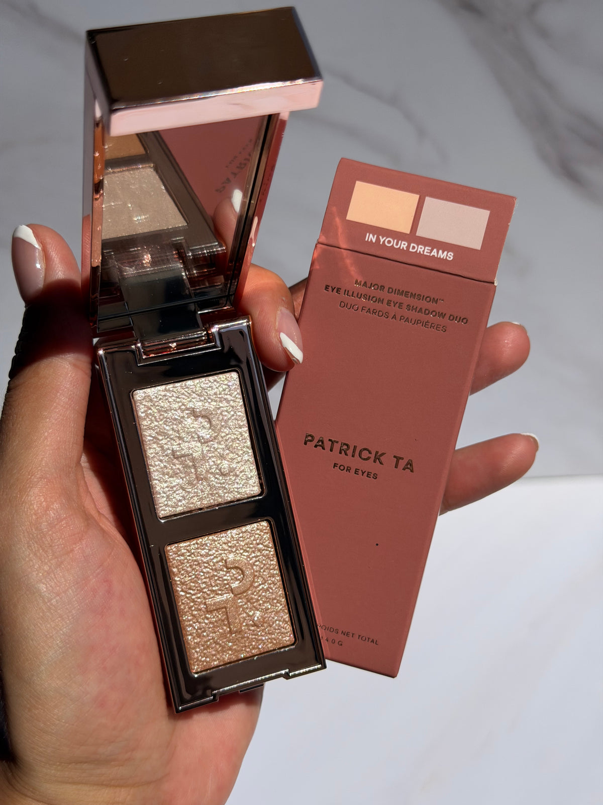 PATRICK TA-Major Dimension Eye Illusion Eyeshadow Duo Tono- In Your Dreams