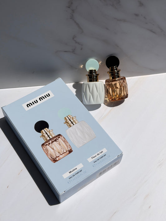 Miu Miu-Mini Miutine & Fleur de Lait Eau de Parfum Duo Gift Set