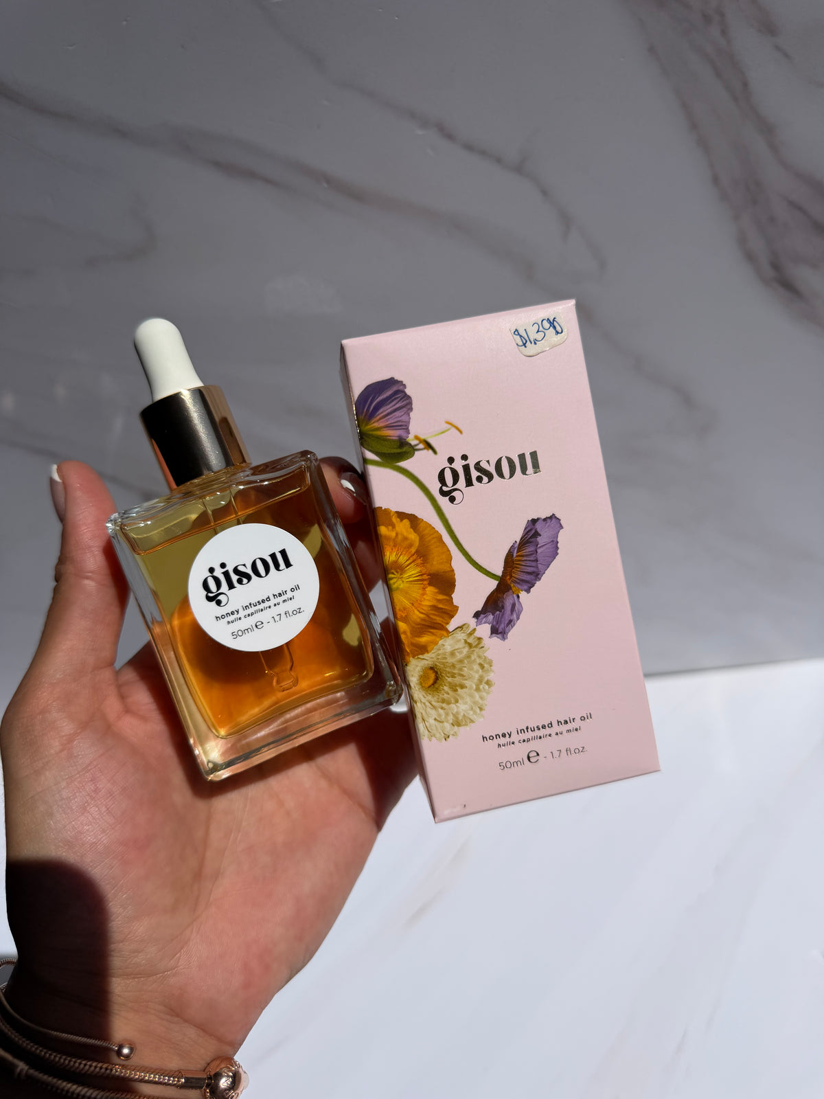 Gisou Honey Infused Hair Oil 50ml