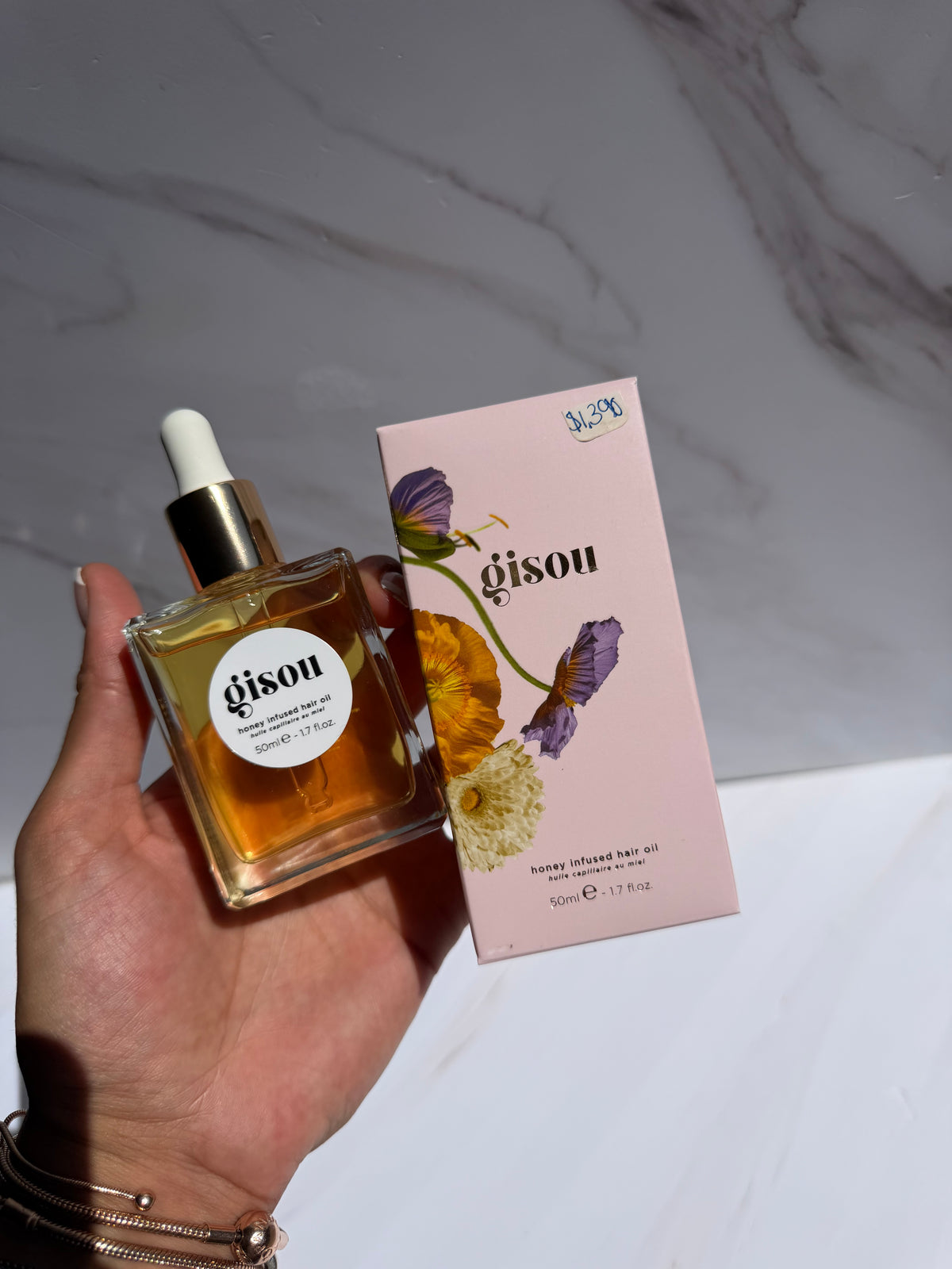 Gisou Honey Infused Hair Oil 50ml