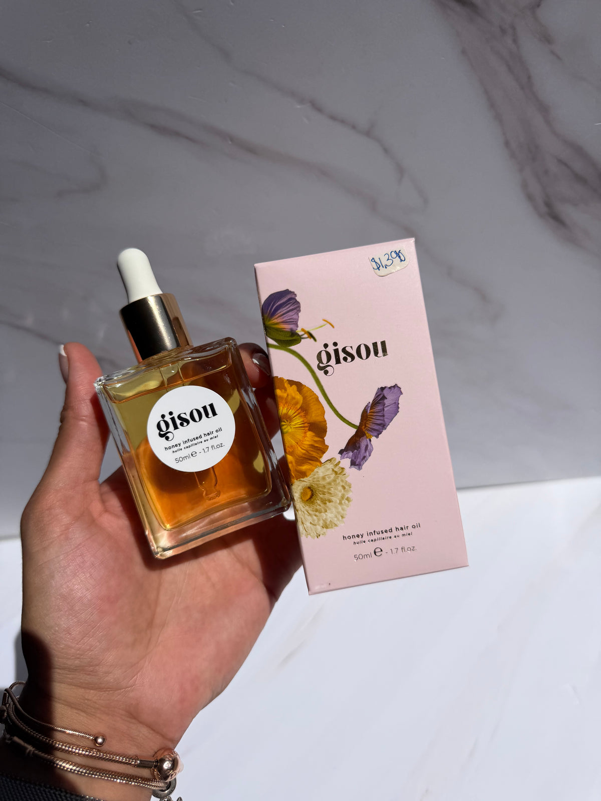 Gisou Honey Infused Hair Oil 50ml