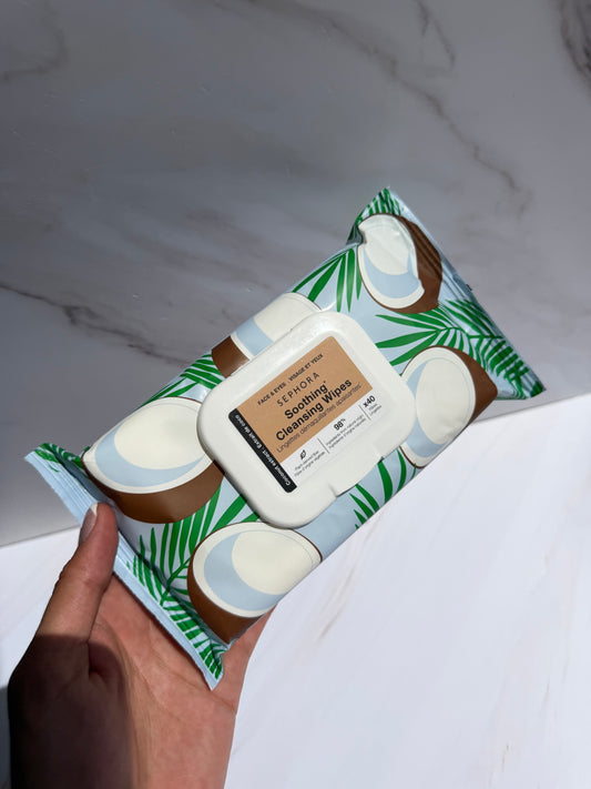 SEPHORA COLLECTION - Cleansing + Exfoliating Wipes- Coconut Milk 40pz