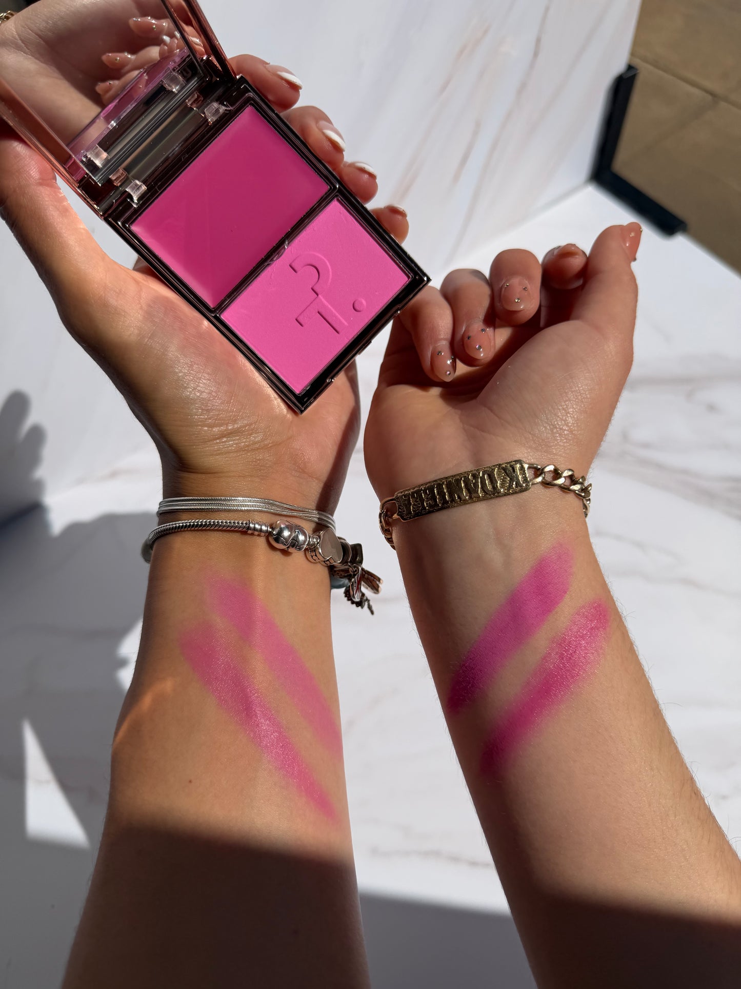 Double Take Crème & Powder Blush Patrick Ta SHE’S GIVING