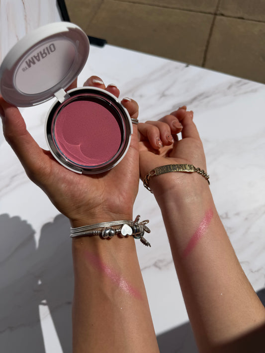 MAKEUP BY MARIO Soft Pop Plumping Cream Blush Veil- Tono Perfect Pink (sin caja)