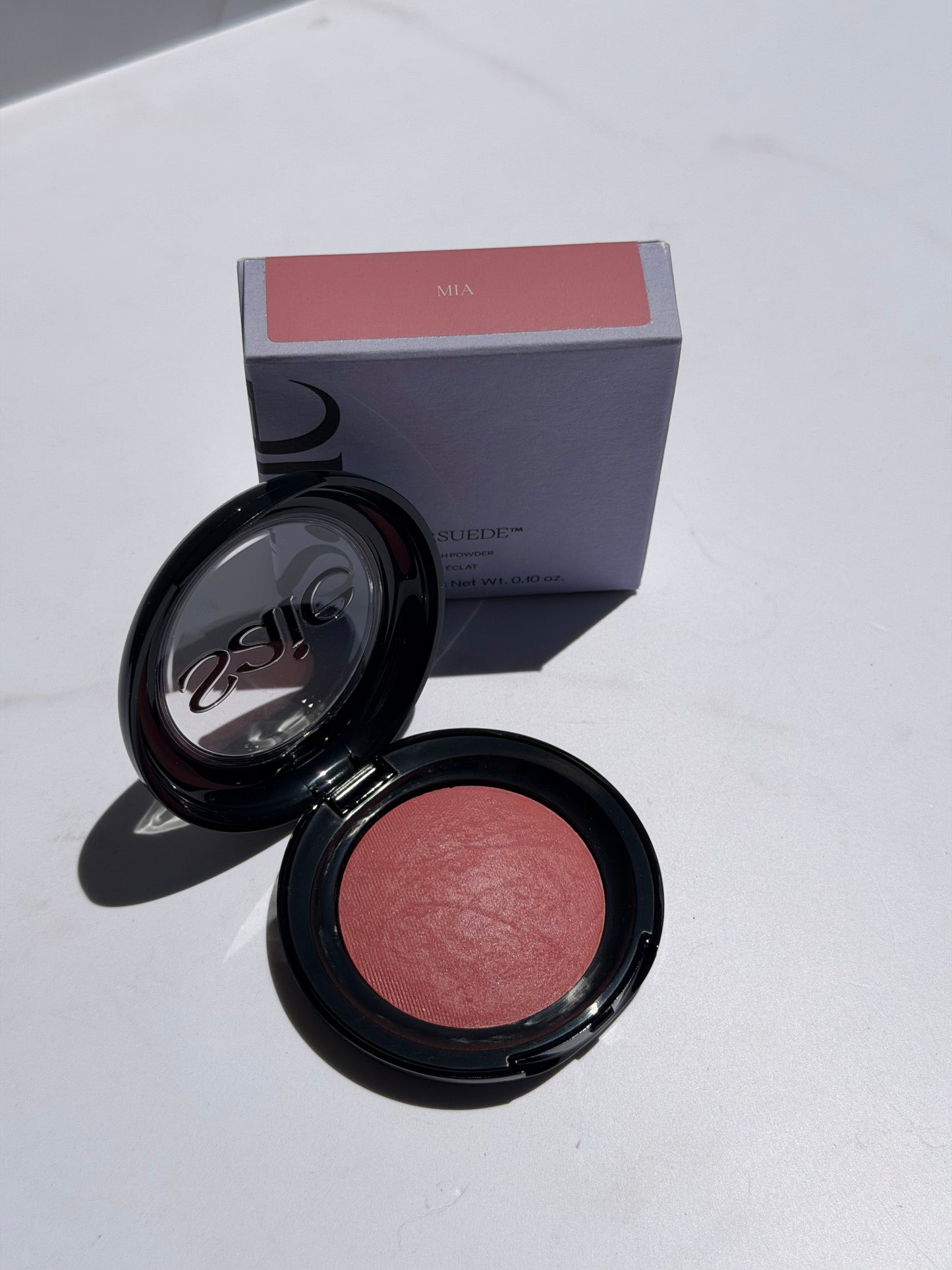 Saie-SuperSuede™ Radiant Talc-Free Baked Powder Blush