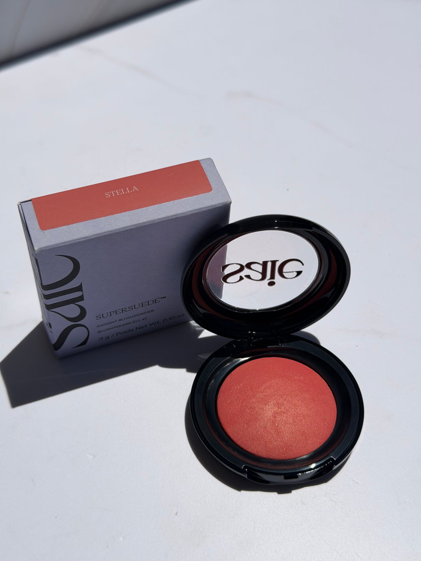 Saie-SuperSuede™ Radiant Talc-Free Baked Powder Blush