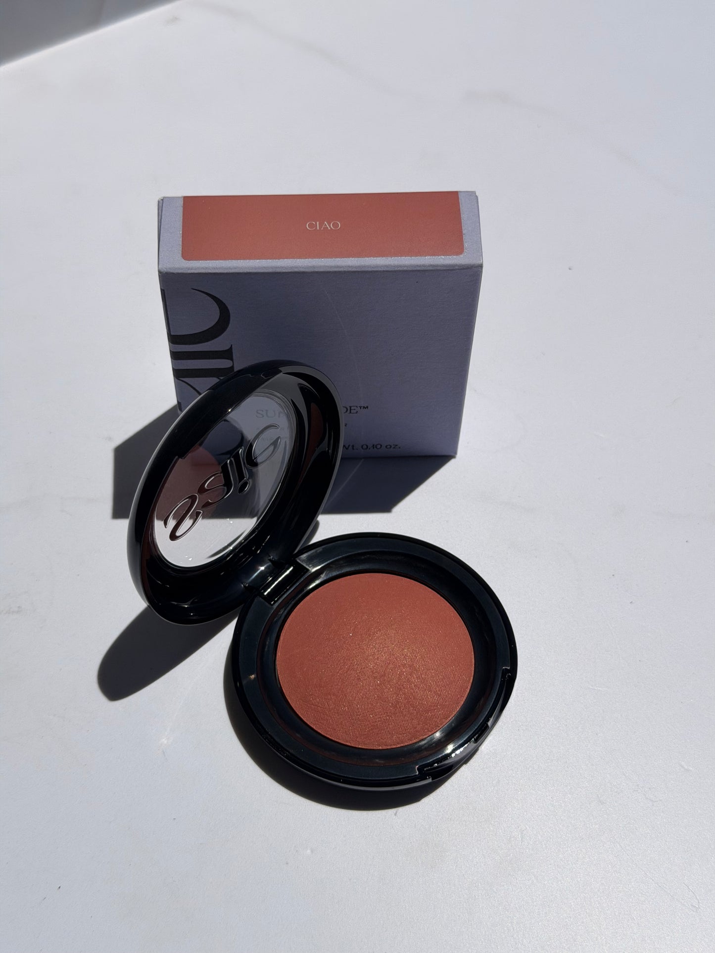 Saie-SuperSuede™ Radiant Talc-Free Baked Powder Blush