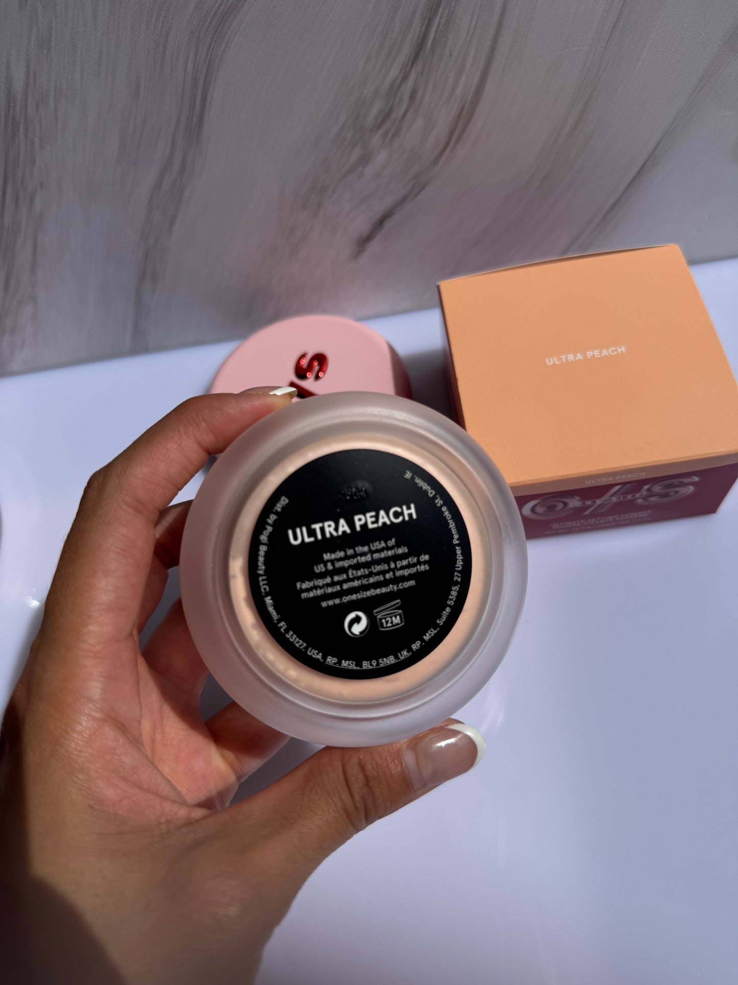 ONE/SIZE by Patrick Starrr Ultimate Blurring Setting Powder ULTRA PEACH