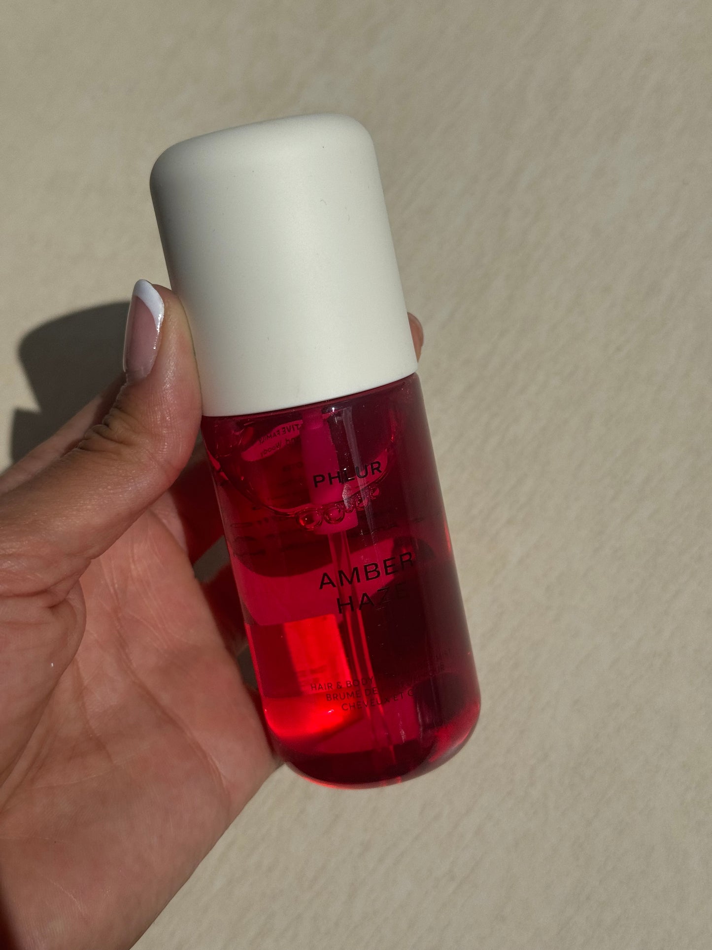 PHLUR Mini Amber Haze Body & Hair Fragrance Mist 90ml