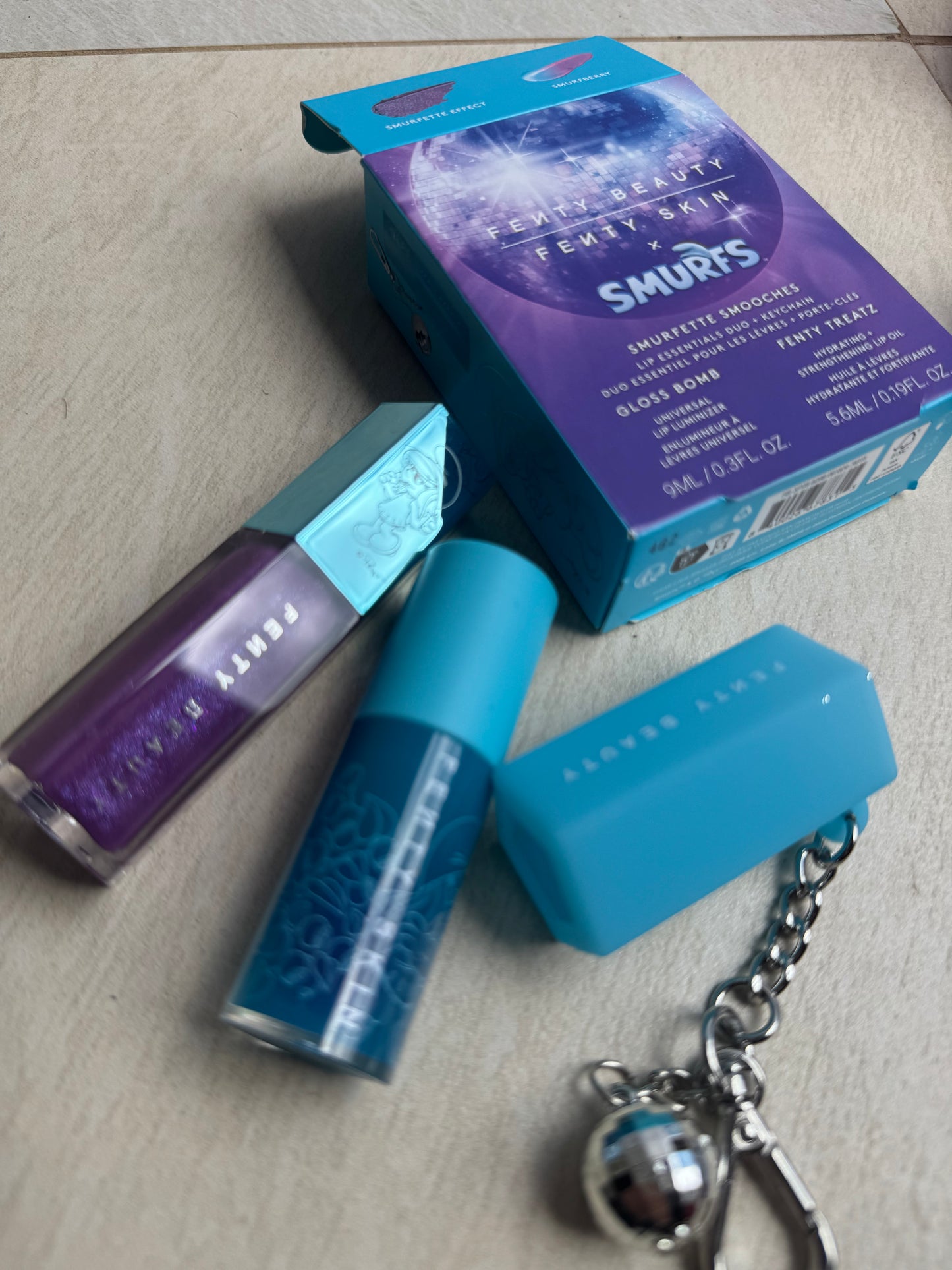 Smurfettes Smooches Lip Essentials Duo Fenty Beauty