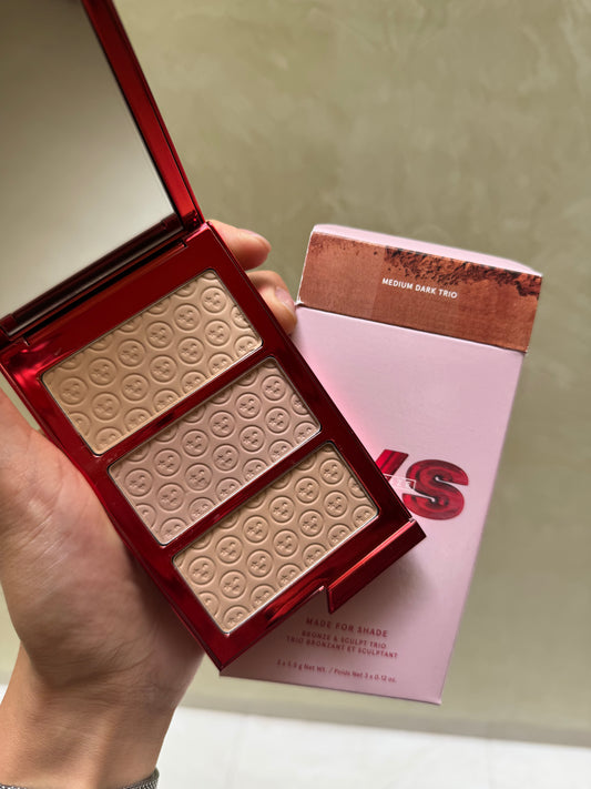 ONE/SIZE by Patrick Starrr Made for Shade Bronze & Sculpt Trio Palette- FAIR