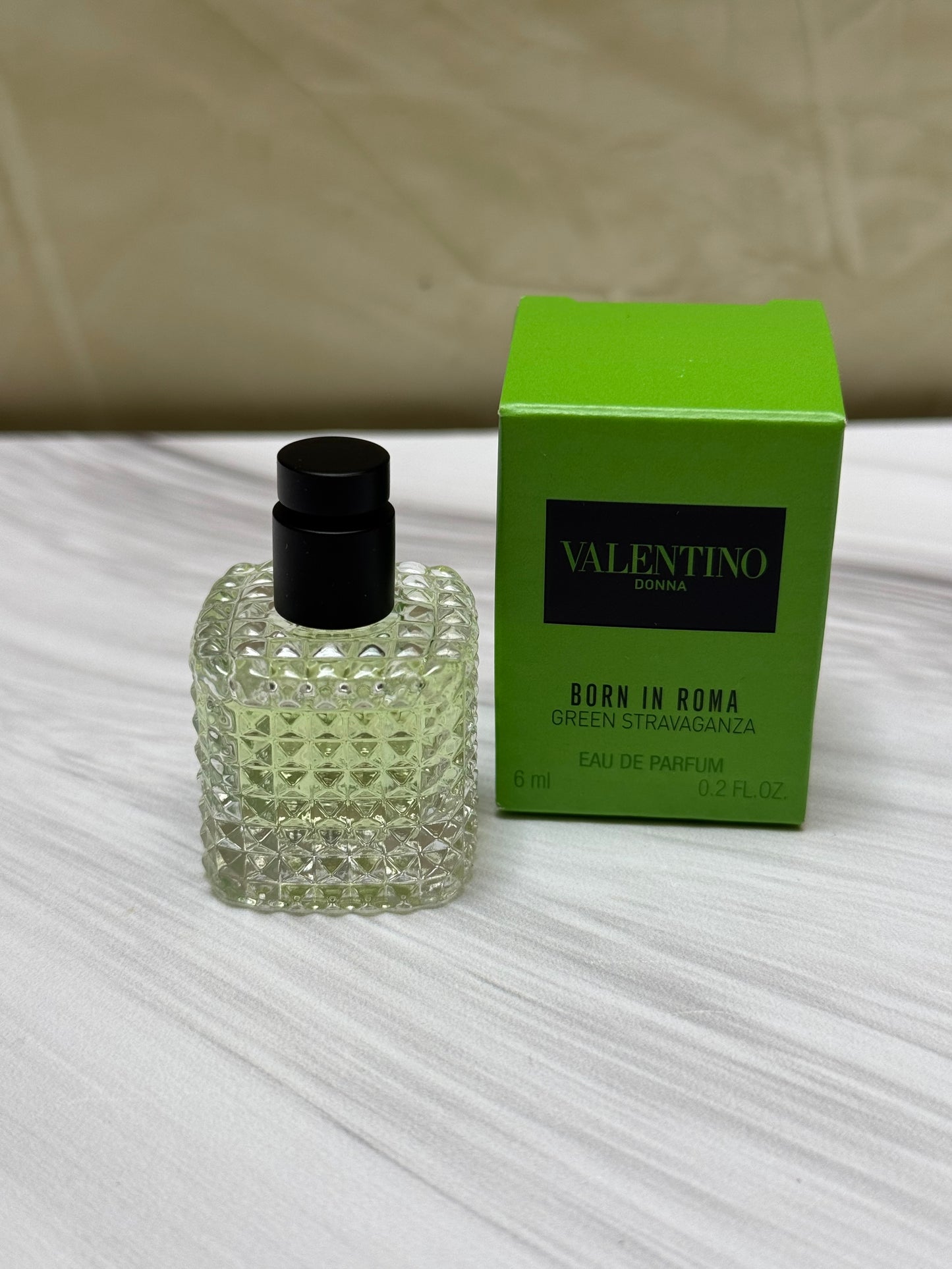 MINI Valentino Donna Born in Roma Green Stravaganza Eau de Parfum with Vanilla & Tea Accord 6ml