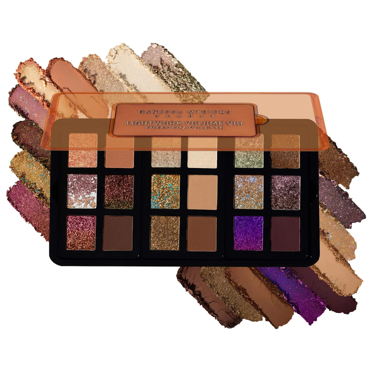 PREVENTA SEPHORA SALE- Danessa Myricks Beauty LIGHTWORK VIII Freedom Makeup Palette: Magnetic, Customizable, Stackable Palette for Eyes & Face