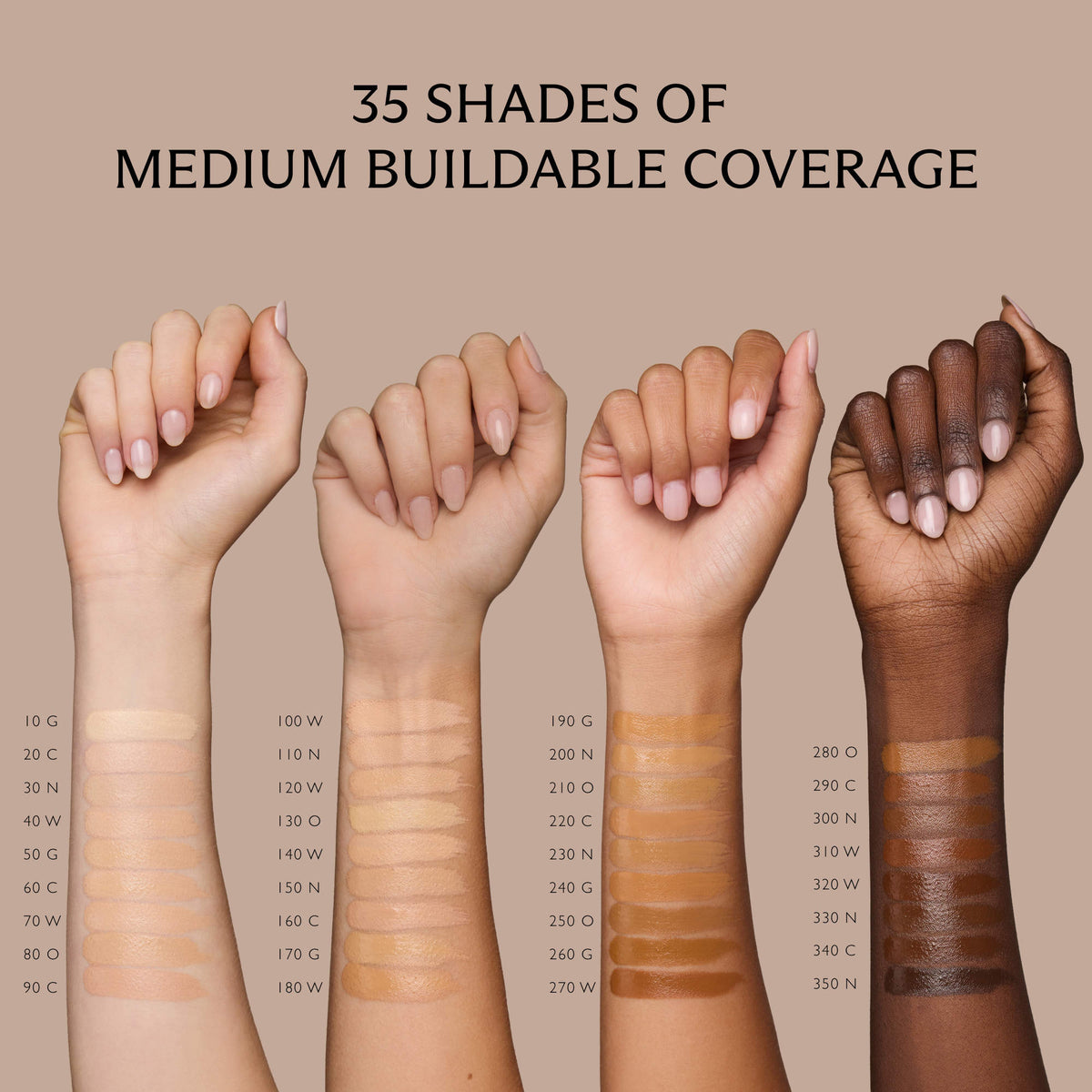 PREVENTA- M.ph by Mary Phillips- Le Skin Weightless Serum Foundation tono Medium 150 N
