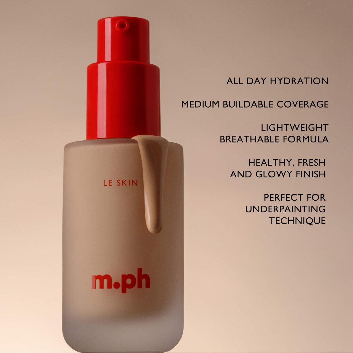 PREVENTA- M.ph by Mary Phillips- Le Skin Weightless Serum Foundation tono Medium 150 N