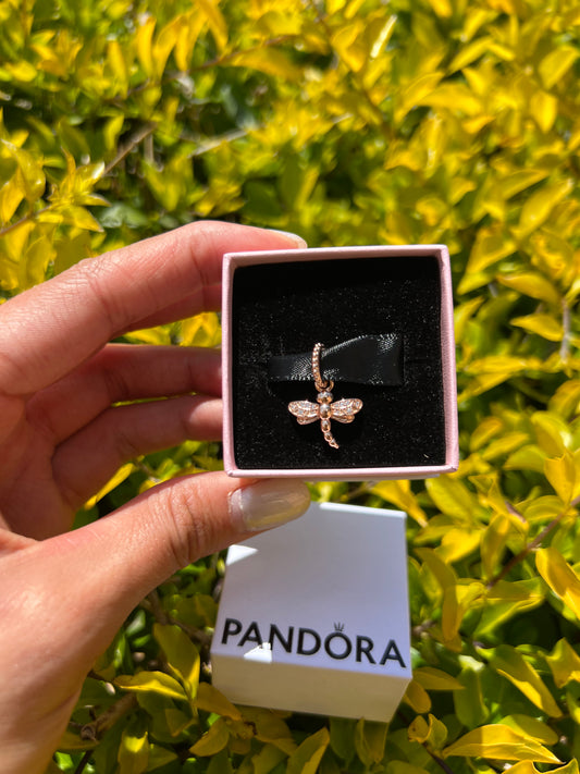 Charm Libélula oro rosado PANDORA ESPAÑA