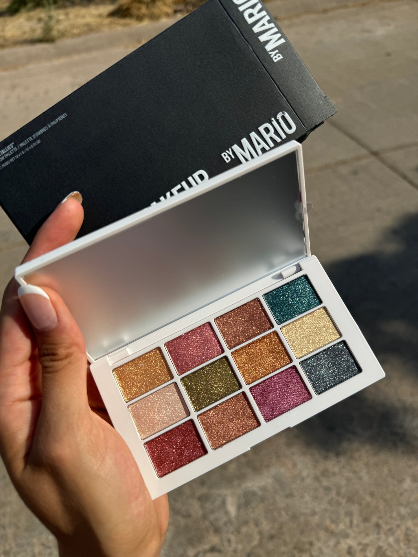 Master Metallics Eyeshadow Palette Makeup By Mario