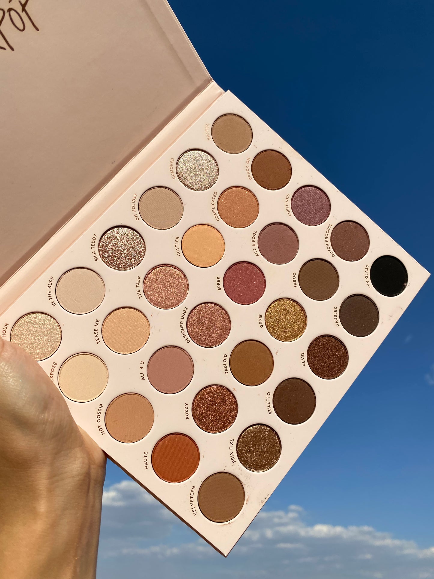 Bare Necessities palette Colourpop