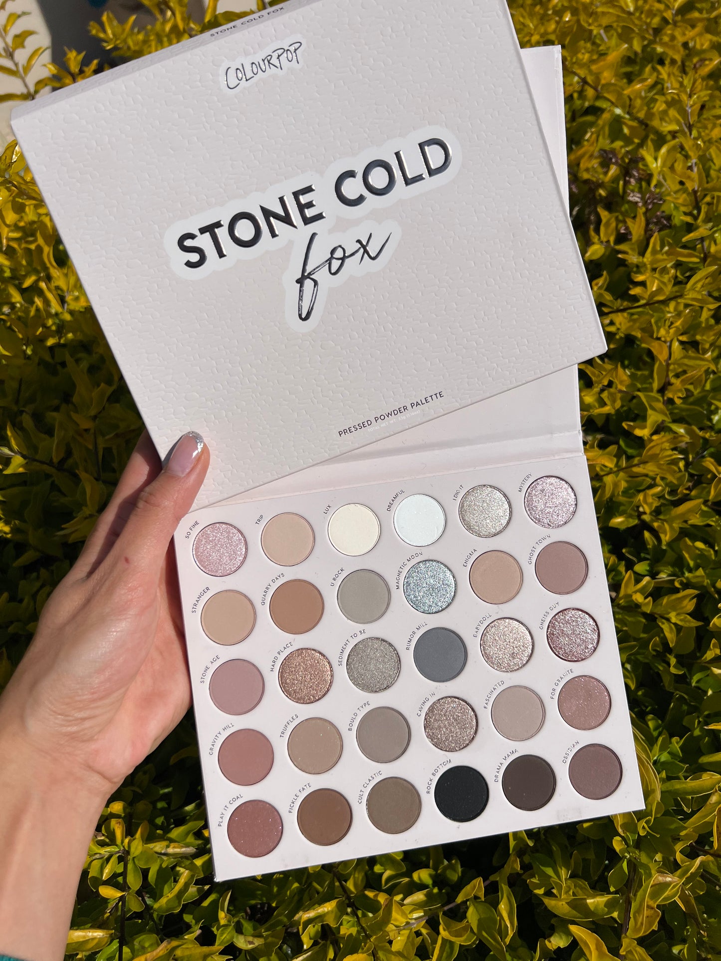 Stone Cold palette Colourpop